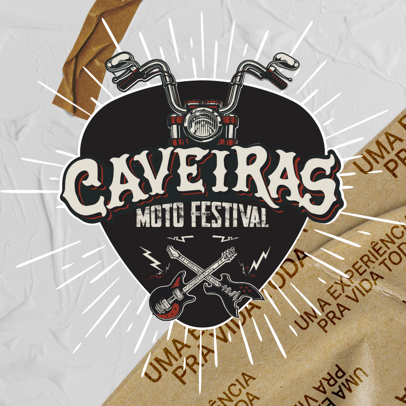 Logo do Caveiras Moto Festival